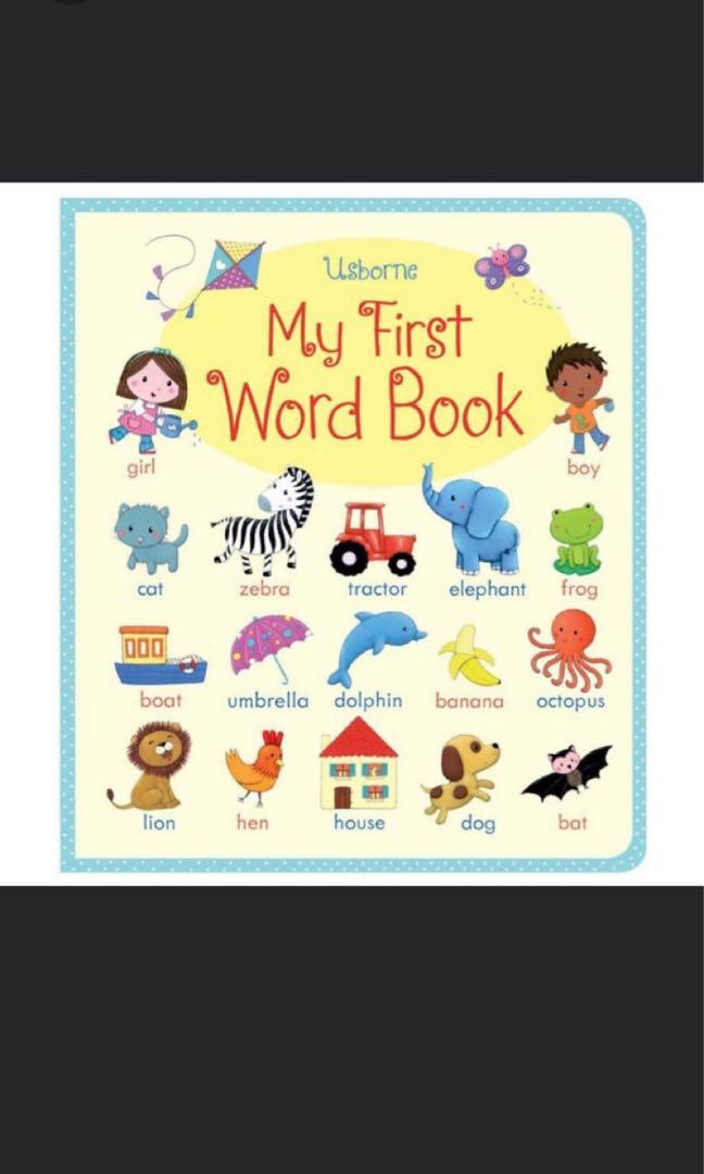 Usborne My First Word Book, Hobbies & Toys, Books & Magazines, Children ...