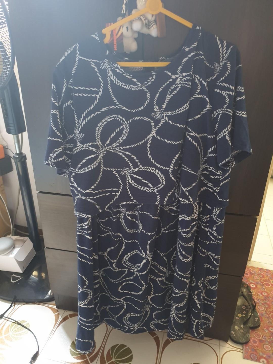 Used Maternity Dress Suitable For Breastfeeding Women S Fashion