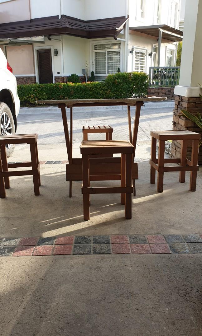 Used Table and Chairs for restaurant for sale, Furniture & Home Living