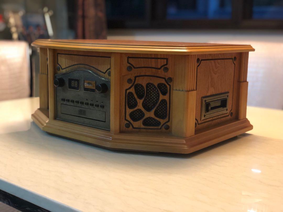 Vintage styled 4 in 1 Radiogram, Audio, Portable Music Players on Carousell