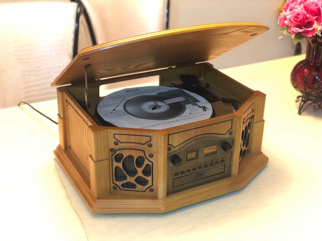 Vintage styled 4 in 1 Radiogram, Audio, Portable Music Players on Carousell