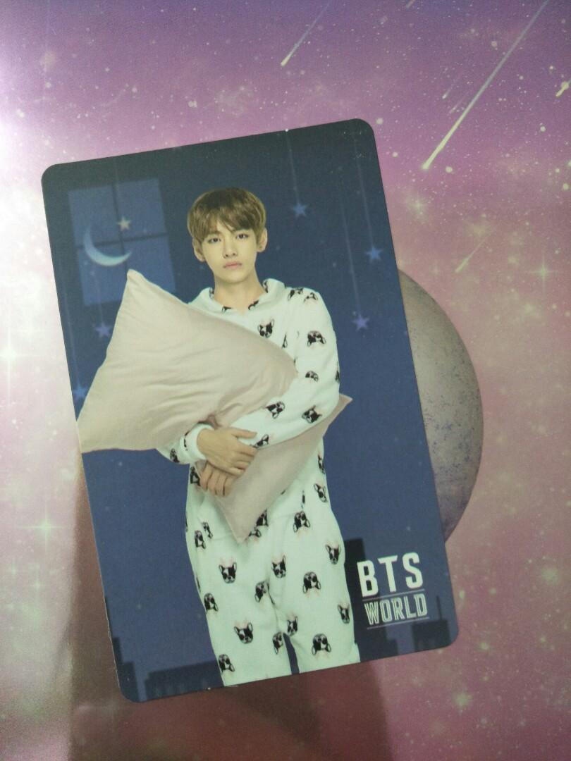 WTT bts world Taehyung V game coupon photocard, Hobbies ...