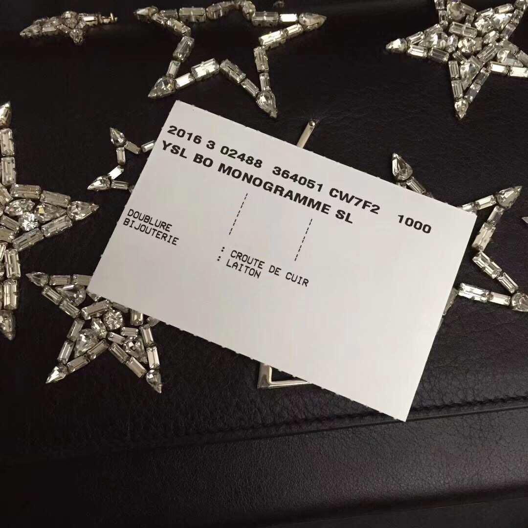 YSL Kate Monogram Crystal Star bag Luxury Bags Wallets on