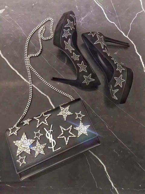 YSL Kate Monogram Crystal Star bag