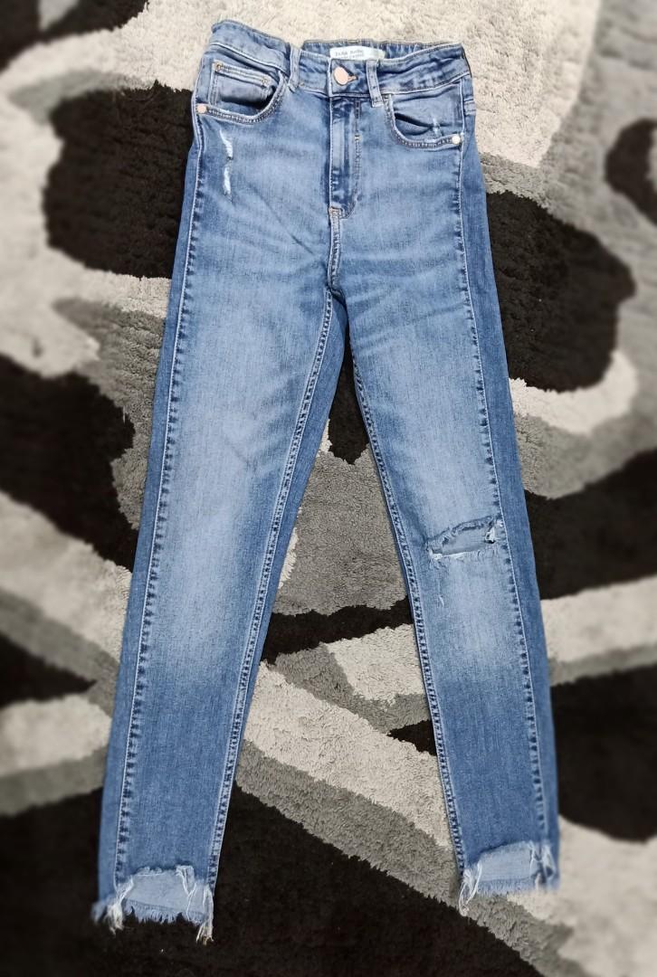 zara basic denim jeans z1975
