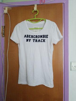 Abercrombie White Tshirt