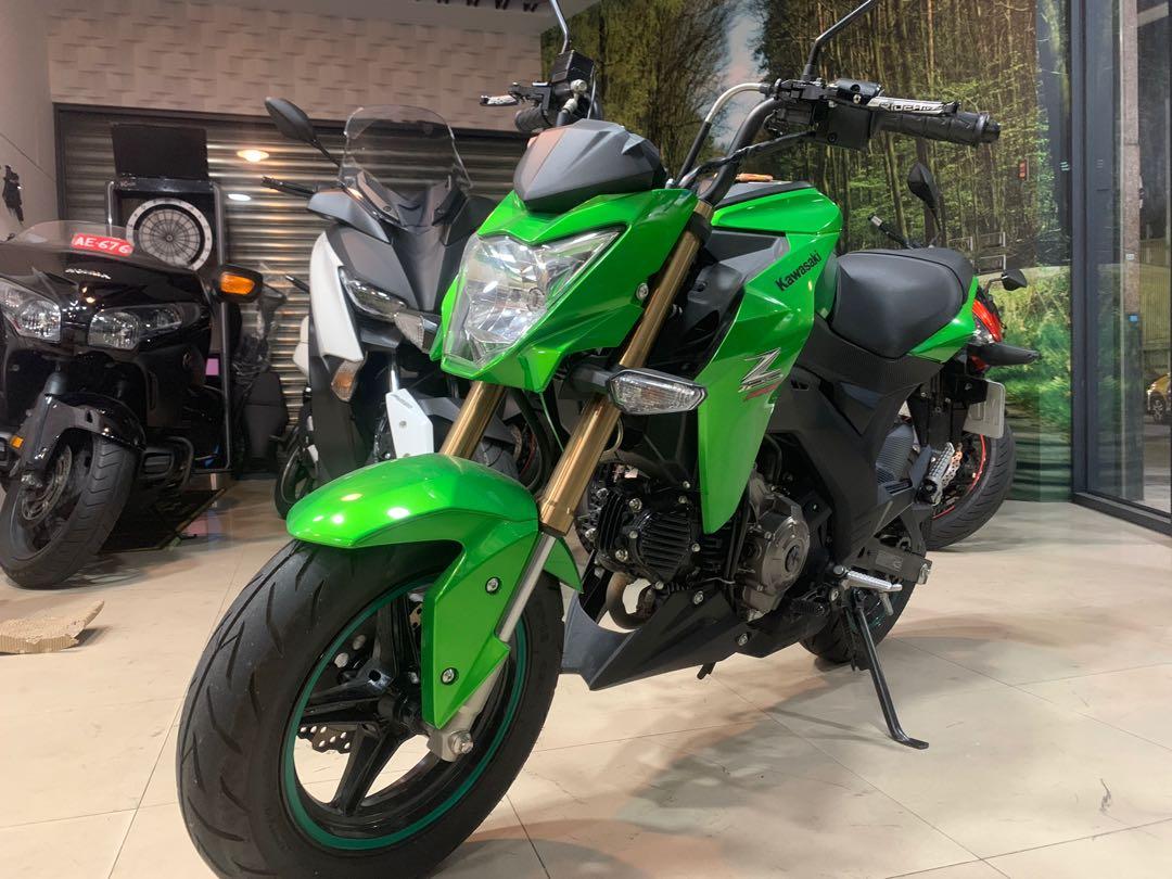 2016 kawasaki z125 仅跑2000公里(黑手重机)