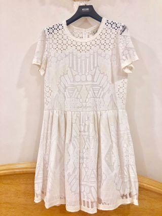 Sea New York 白色蕾絲洋裝