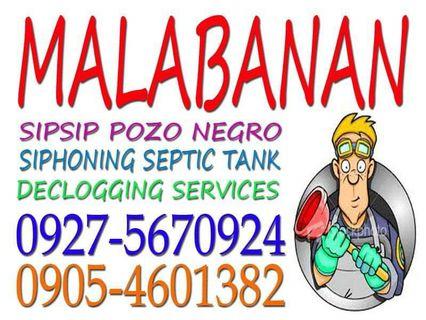 Malabanan Sipsip Pozo Negro Declogging Siphoning Septic Tank Plumbing Services