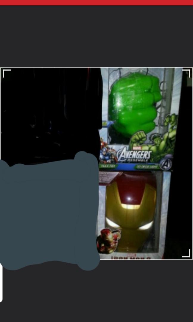 3d Wall Art Deco Light Fx Marvel Avengers Ironman Ironman Hand