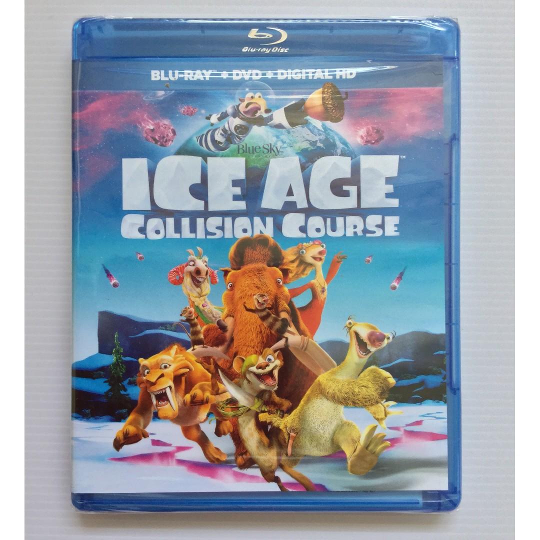 Ice Age Collision Course Blu Ray Dvd Music Media Cds Dvds Other Media On Carousell