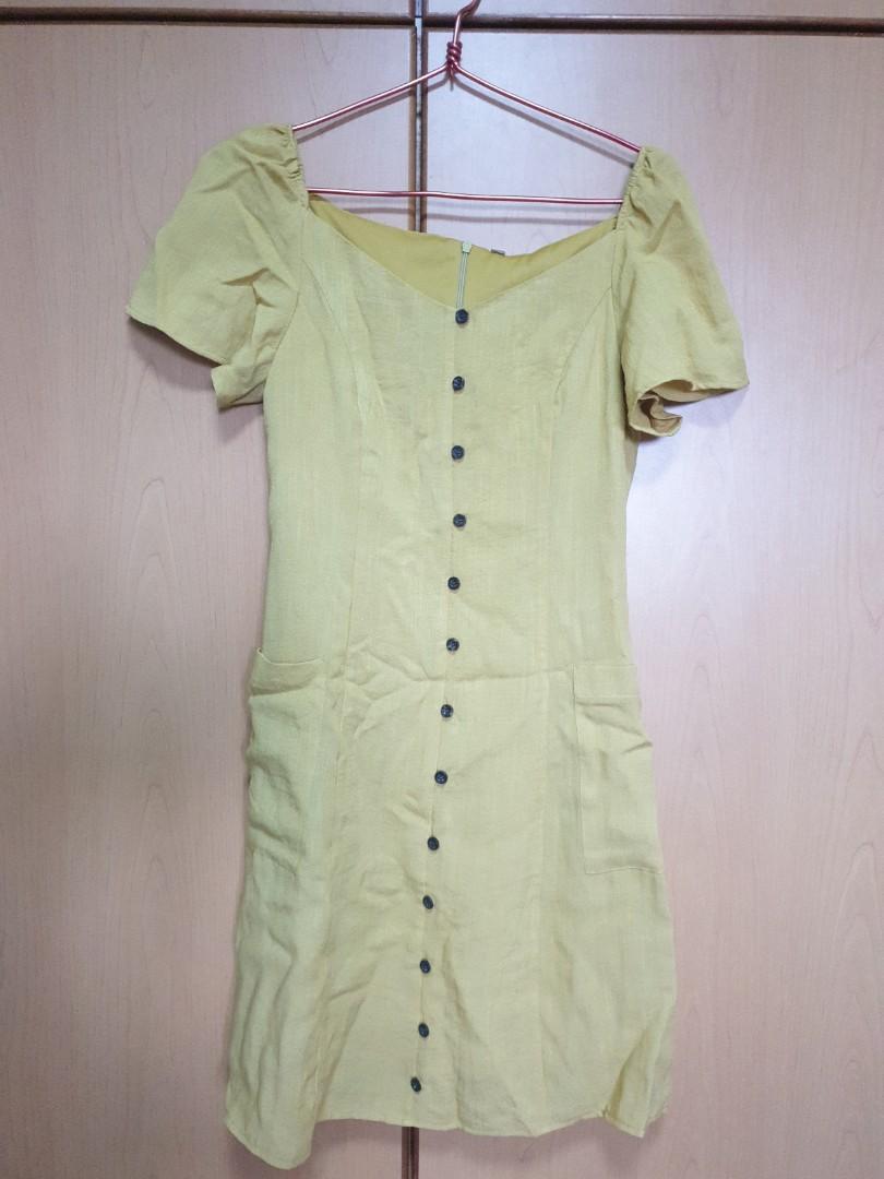All Would Envy Dress Yellow Size S Women S Fashion Clothes