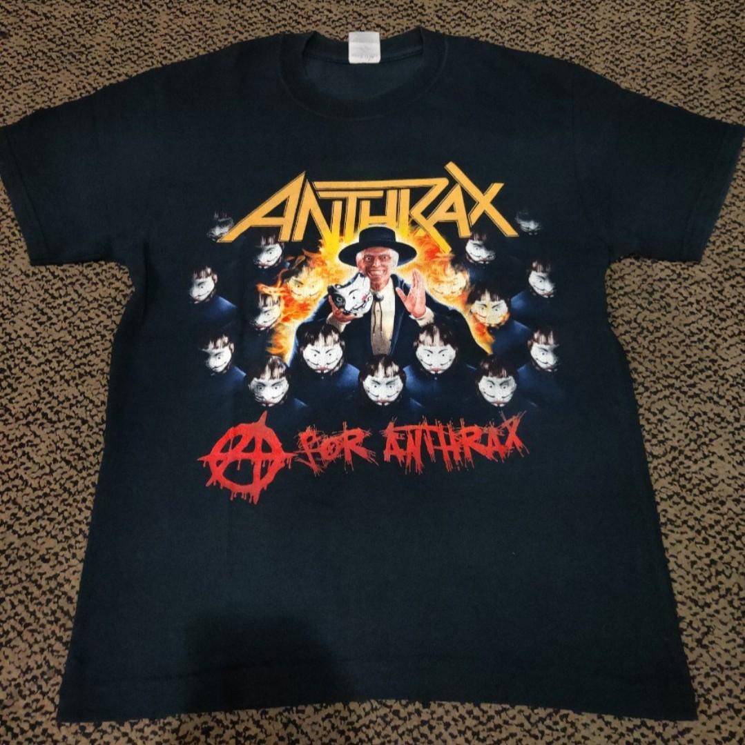 ANTHRAX OFFICIAL SUMMER TOUR 2006 T-SHIRT/ KAOS BAND
