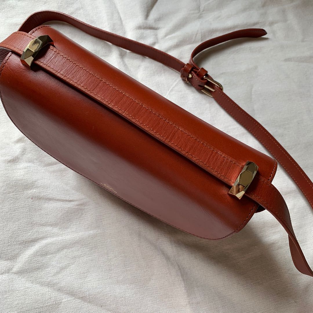 APC burgundy bag