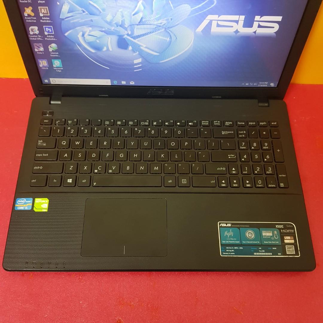 ASUS X552C Black 15.6 inci i5 3rd gen, Computers & Tech, Laptops ...