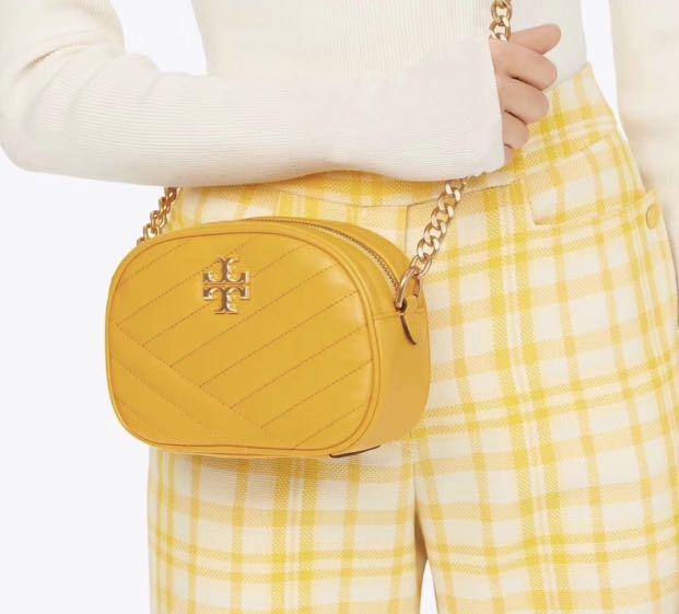 Authentic Tory Burch Kira chevron small camera bag, Women's Fashion, Bags &  Wallets, Purses & Pouches on Carousell