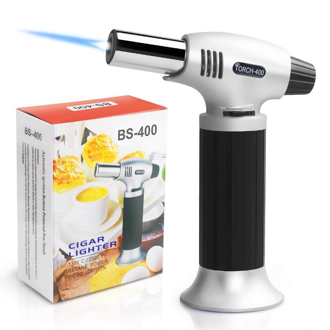 Authenzo Kitchen Butane Torch Lighter Butane Gas Not Included Black Everything Else On Carousell