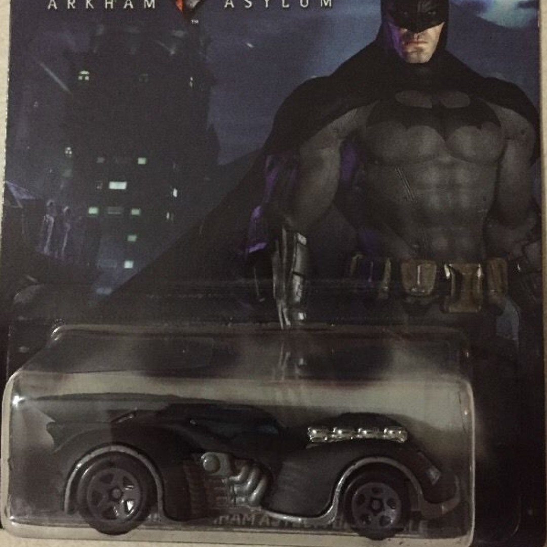 hot wheels arkham asylum batmobile