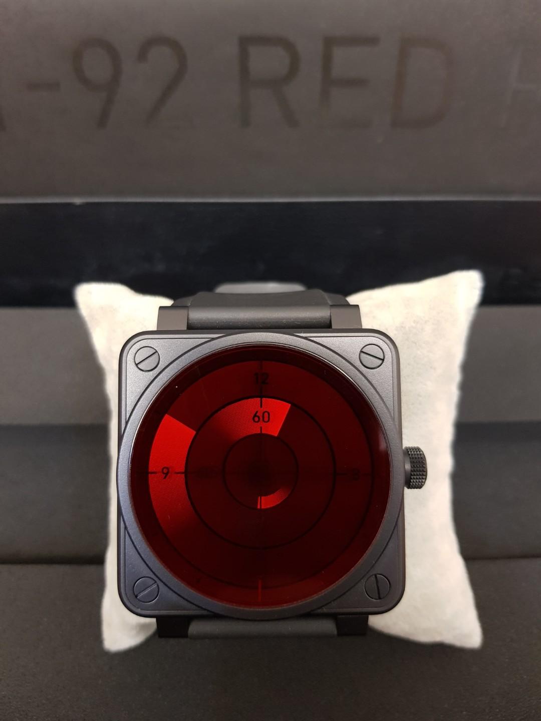 Bell & Ross Red Radar Limited Edition BR0192, Luxury, Watches on Carousell