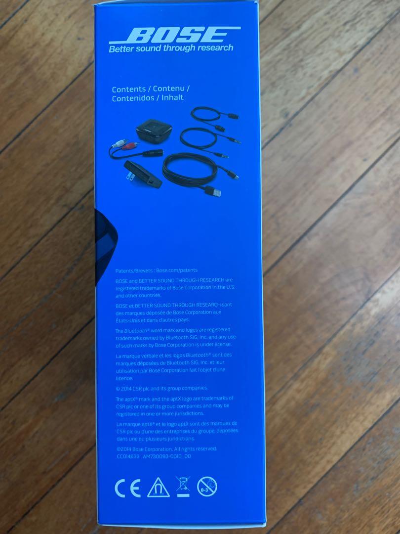 Bose Bluetooth Audio Adapter, Audio, Soundbars, Speakers & Amplifiers