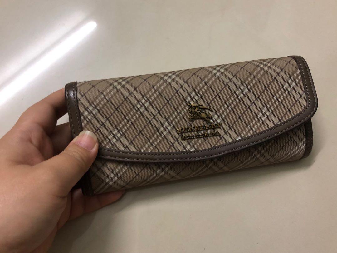 Burberry Blue Label Wallet, Women's Fashion, Bags & Wallets ...