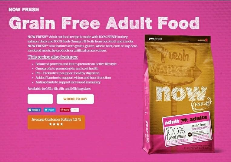 Canada Made Petcurean Now Fresh Grain Free Cat Food Assorted