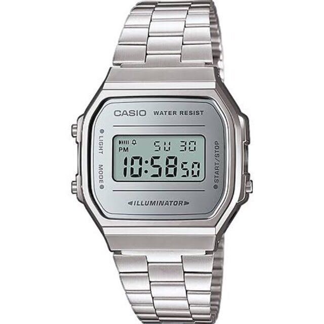 casio vintage silver