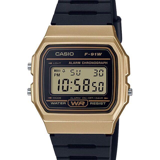 casio vintage f91