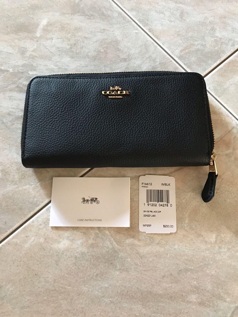 F16612 coach 2025 wallet