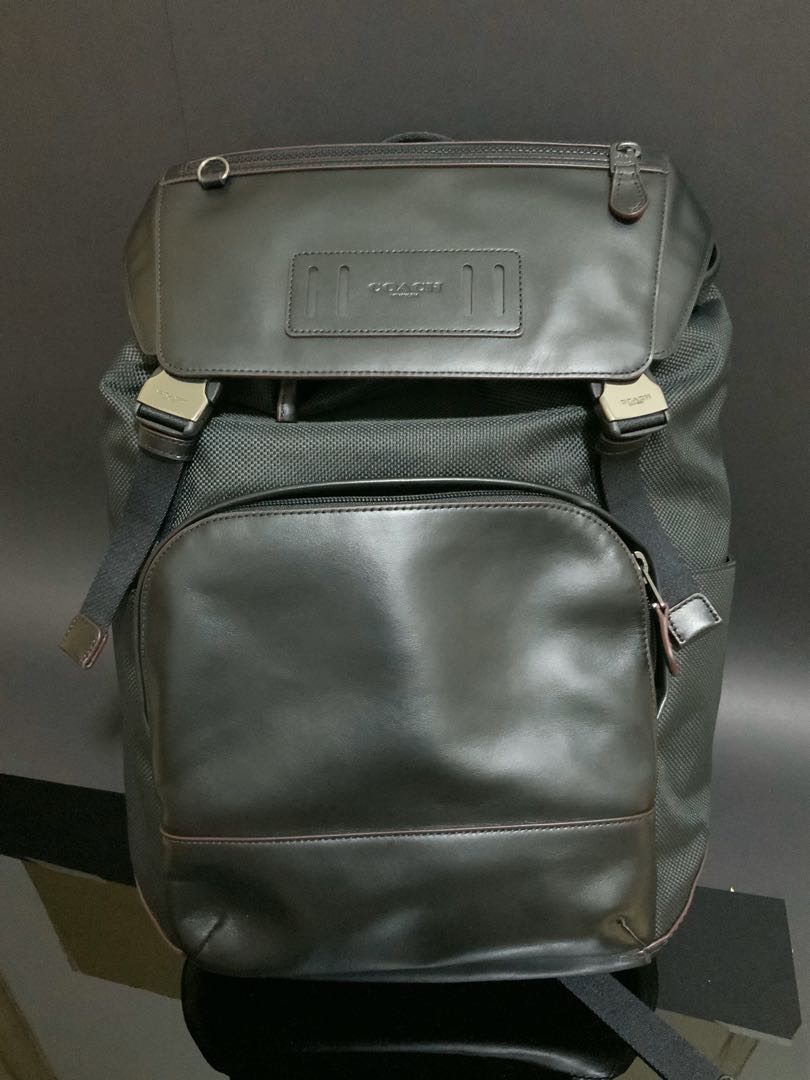 coach men's terrain backpack