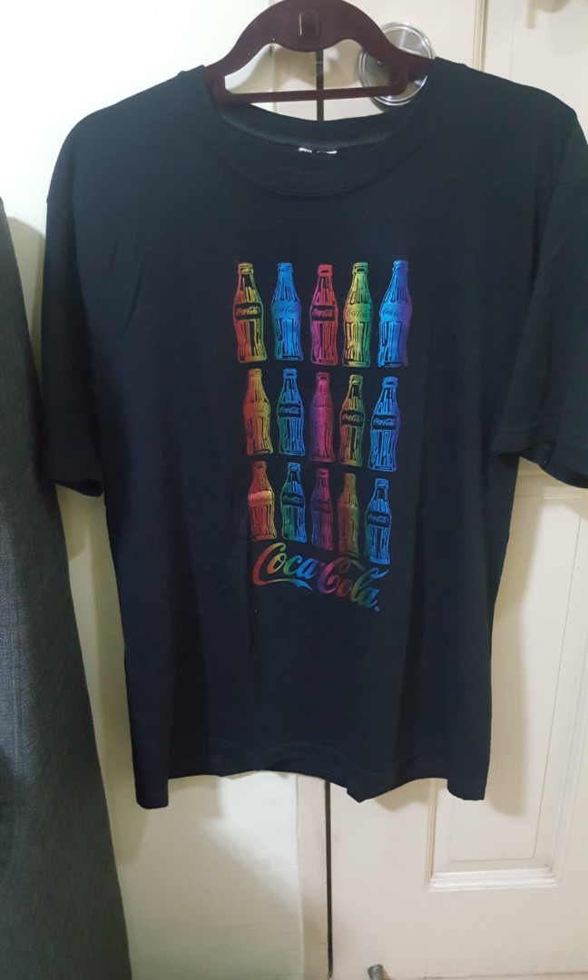 T-shirt Vintage Coca-Cola - Bleu, Taille M, Unisexe, 100% Coton, Brodé, Excellent état