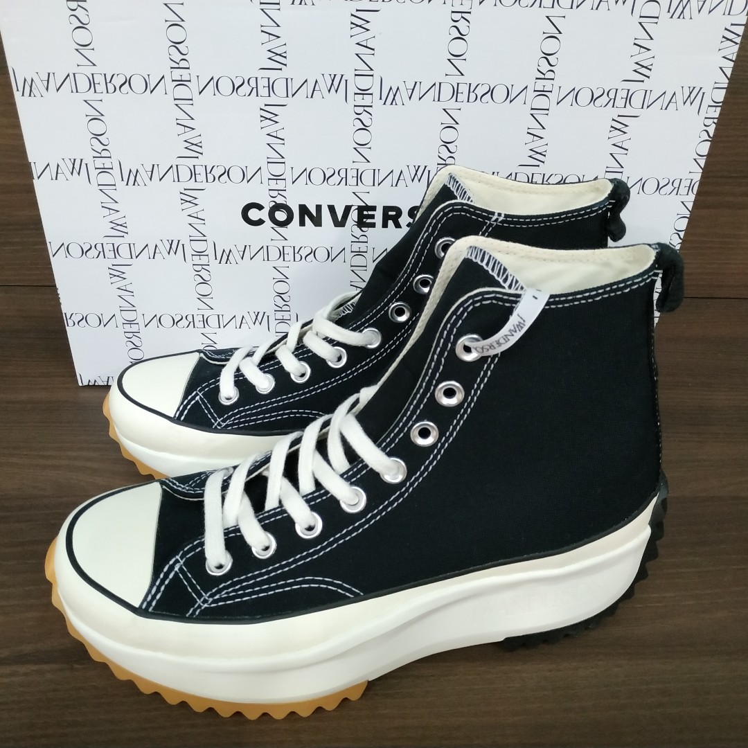 Converse run star hike jw anderson black hotsell