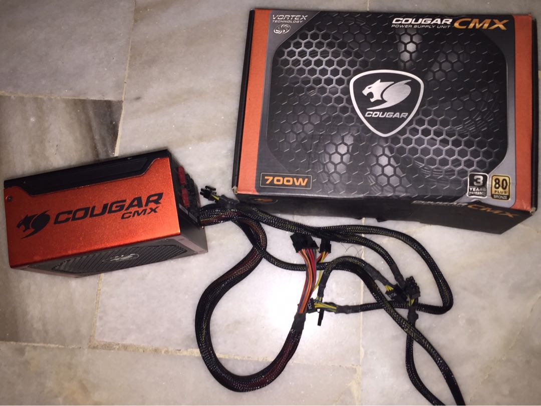 Cougar CMX 700W Power Supply Unit (Rosak), Computers & Tech, Parts
