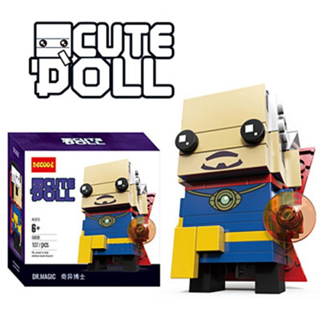 Decool Cute Doll 6808 Dr Strange 107 Pieces Figure Lego