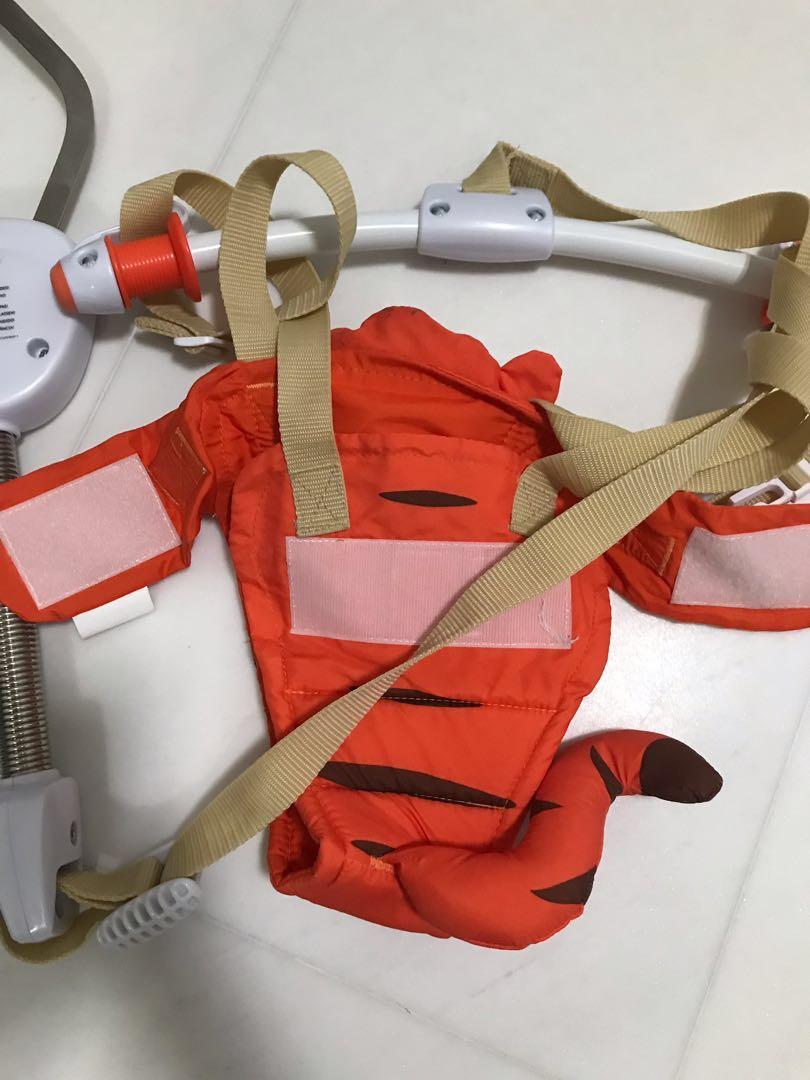 Disney Baby Tigger door bouncer, Babies & Kids, Infant Playtime on