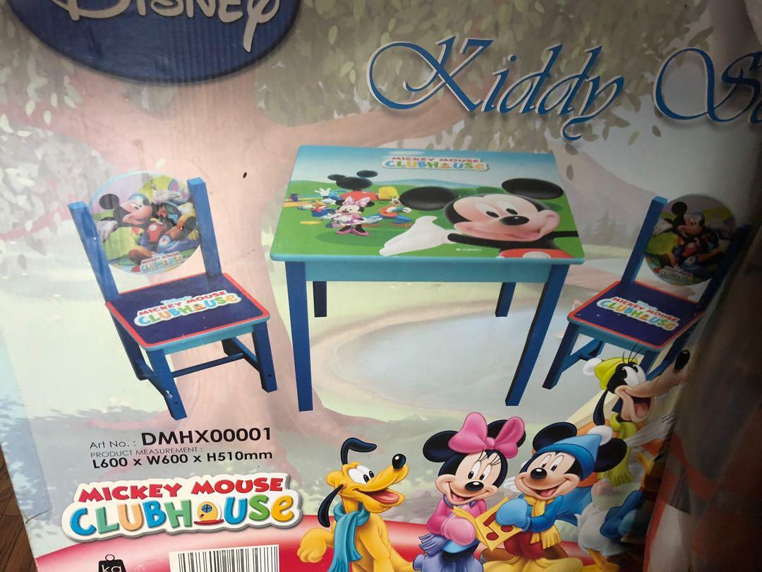 kids character table and chairs