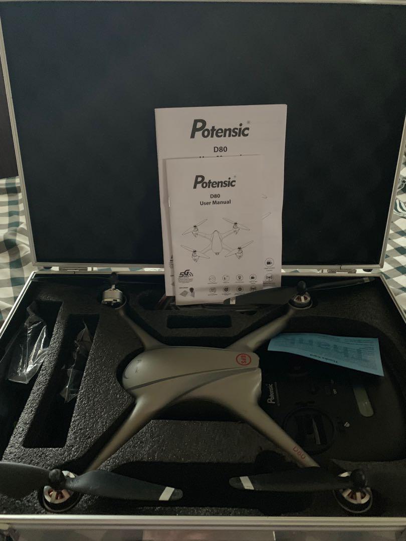 Drone Potensic D80 Photography Drones on Carousell