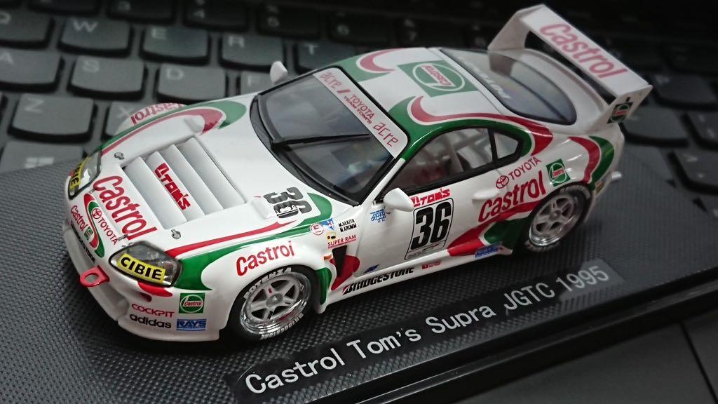 未使用】 エブロ 1/43 Castrol TOM´S SUPRA 2000-