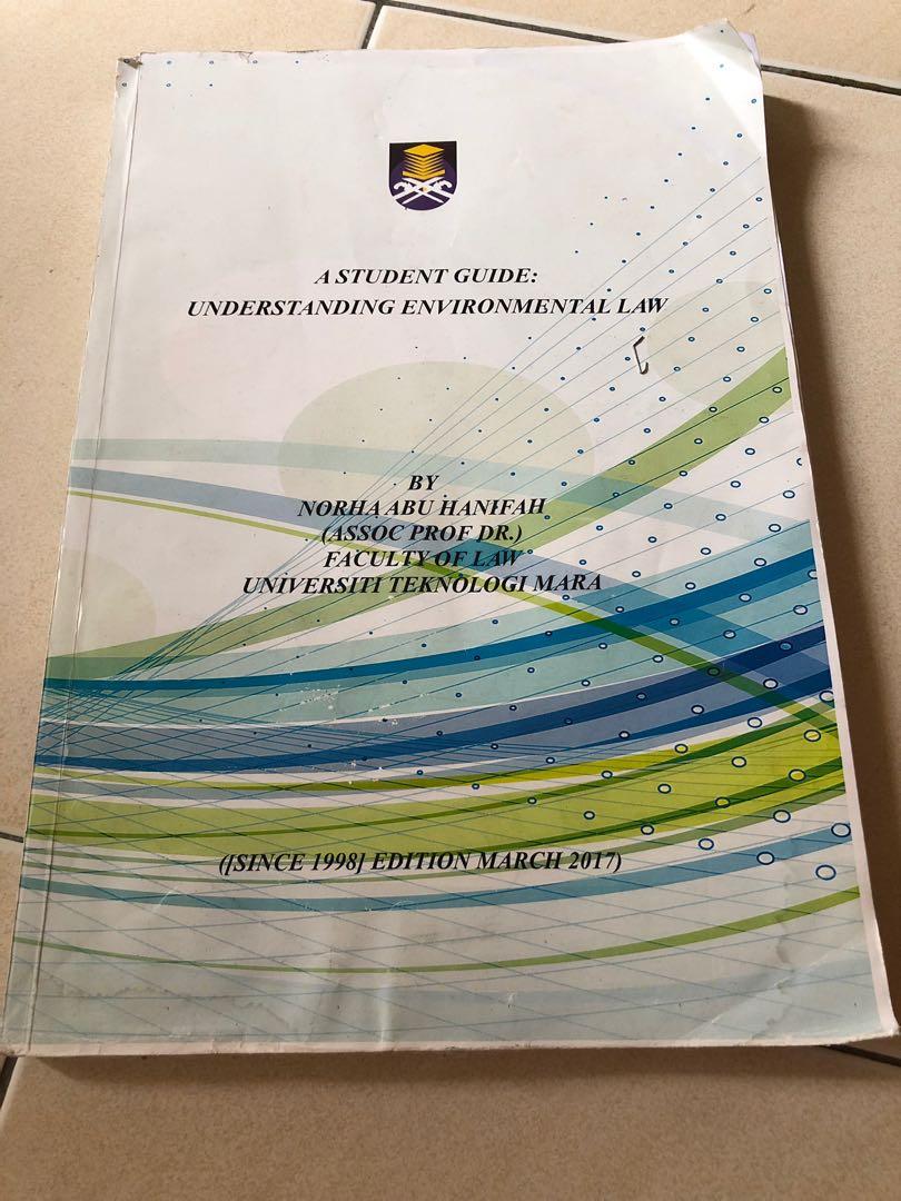 Environmental Law Textbooks 1010 Books Stationery Books On Carousell