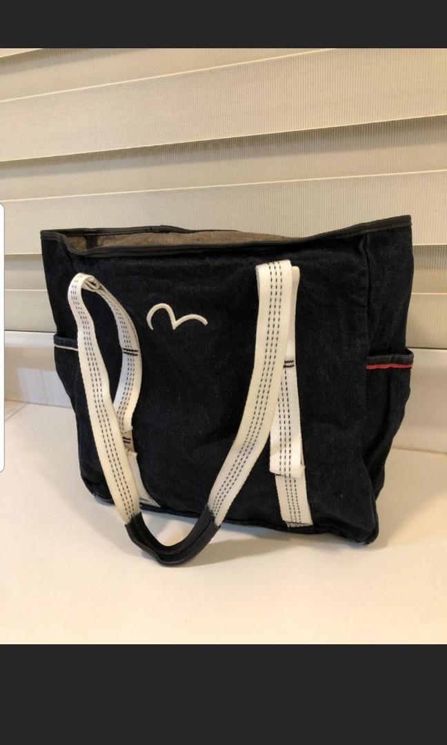 Evisu Tote Bag Luxury Bags Wallets Others On Carousell