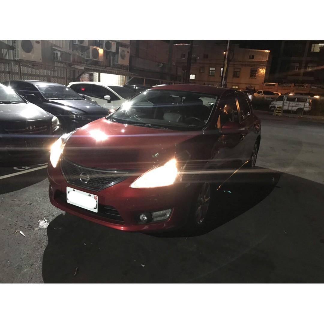 Fb搜尋桃園阿承 日產超人氣big Tiida跑10萬13年1 6 紅色二手車中古車 汽車 汽車出售在旋轉拍賣