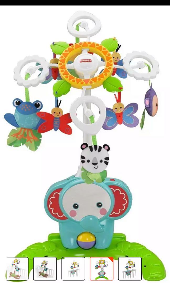 Fisher Price Crib Mobile, Hobbies & Toys, Toys & Games on Carousell