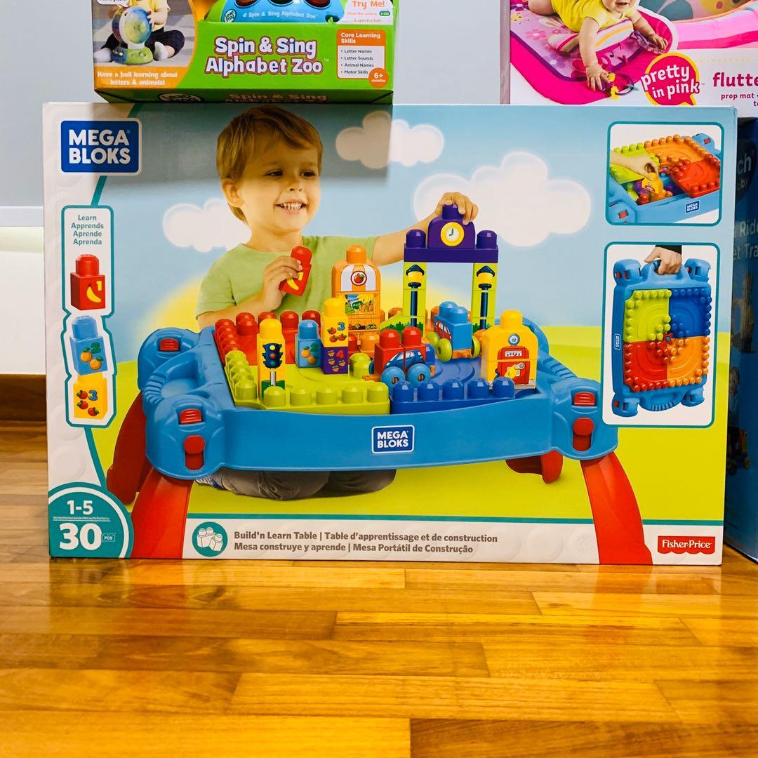 fisher price mega bloks table