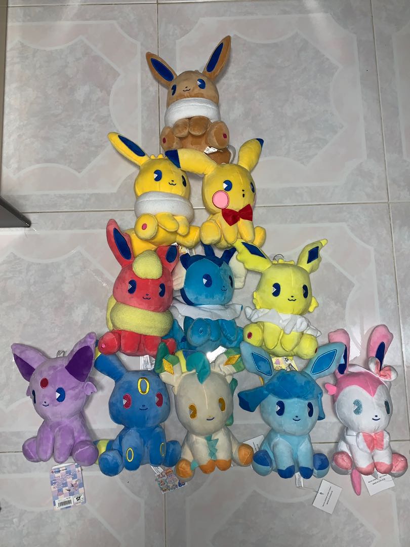 eevee evolution plush dolls
