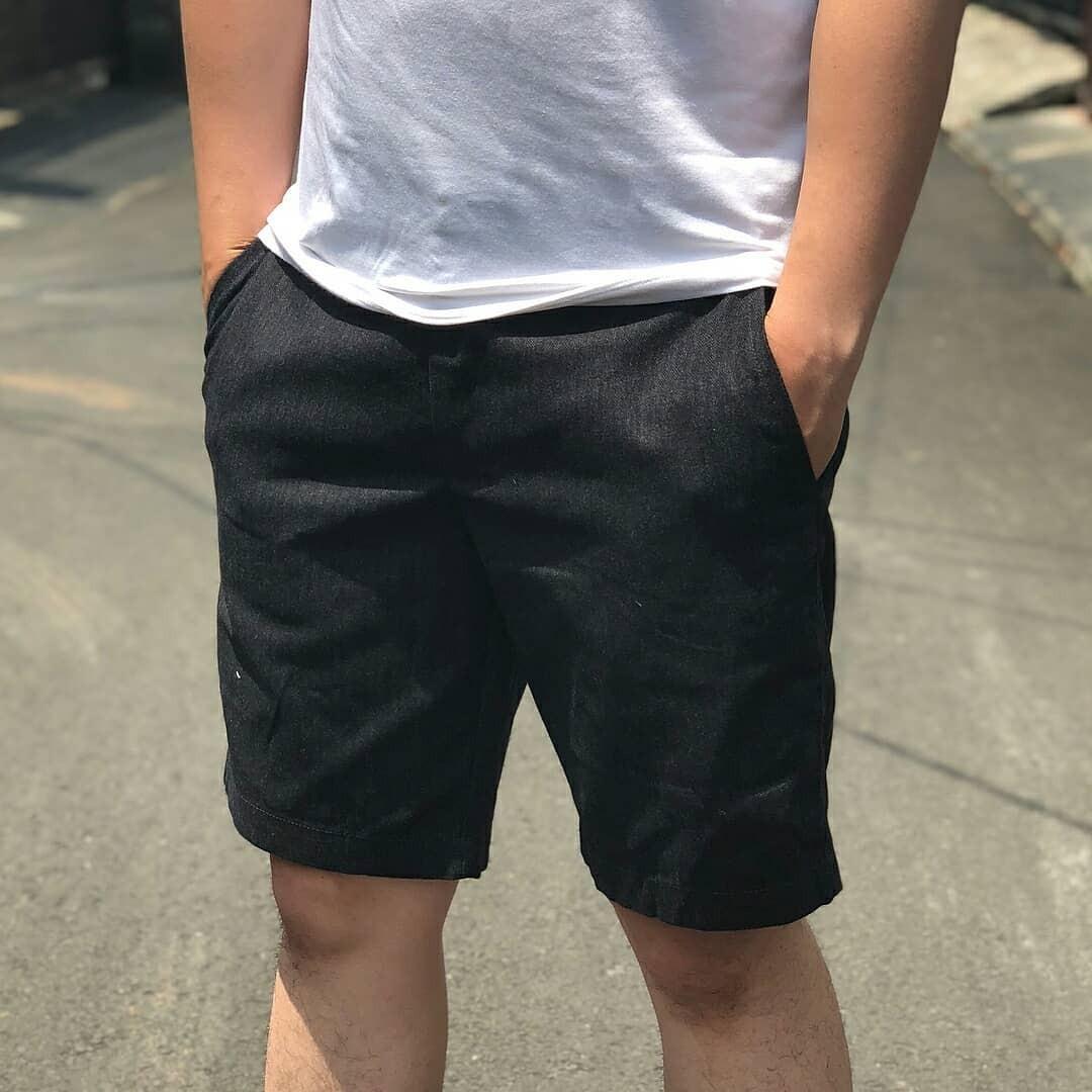 gap mens linen shorts