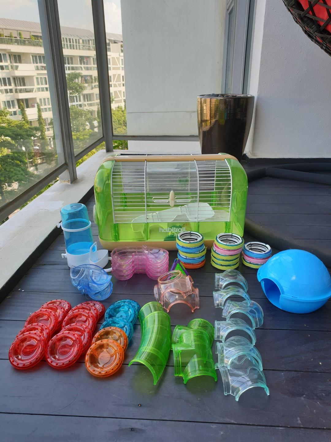 Hamster Habitrail Cage and Items, Pet Supplies, Homes & Other Pet