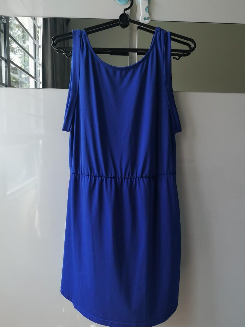 H M Casual Blue Dress Women S Fashion Clothes Dresses Skirts