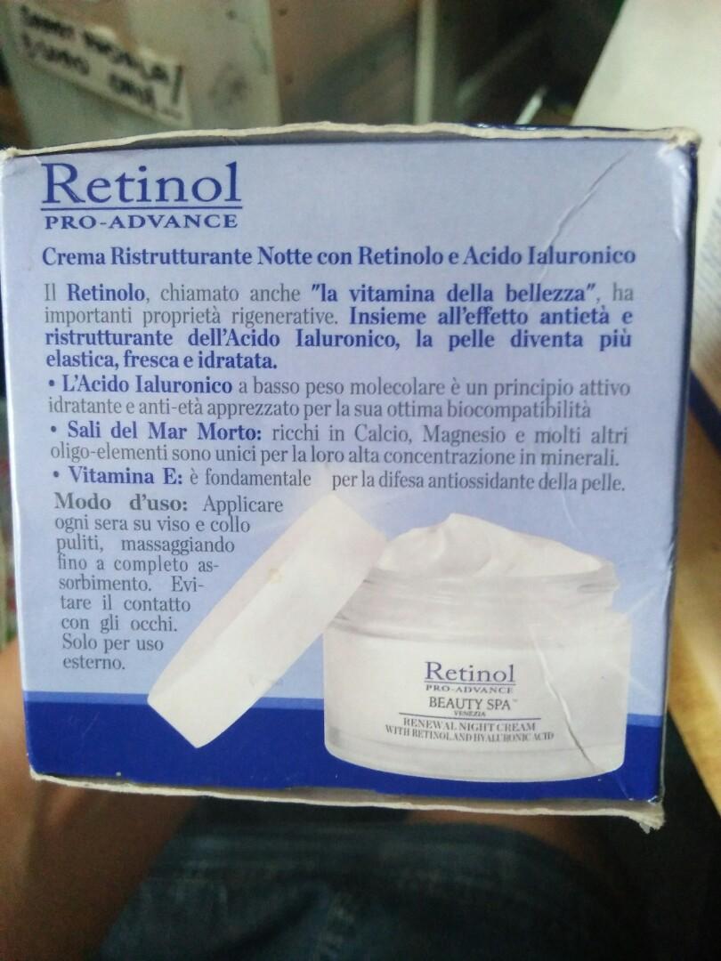 Imported 2 Sets Retinol Pro Advance Day Night Cream With Dead Sea Salts Beauty Personal Care Face Face Care On Carousell