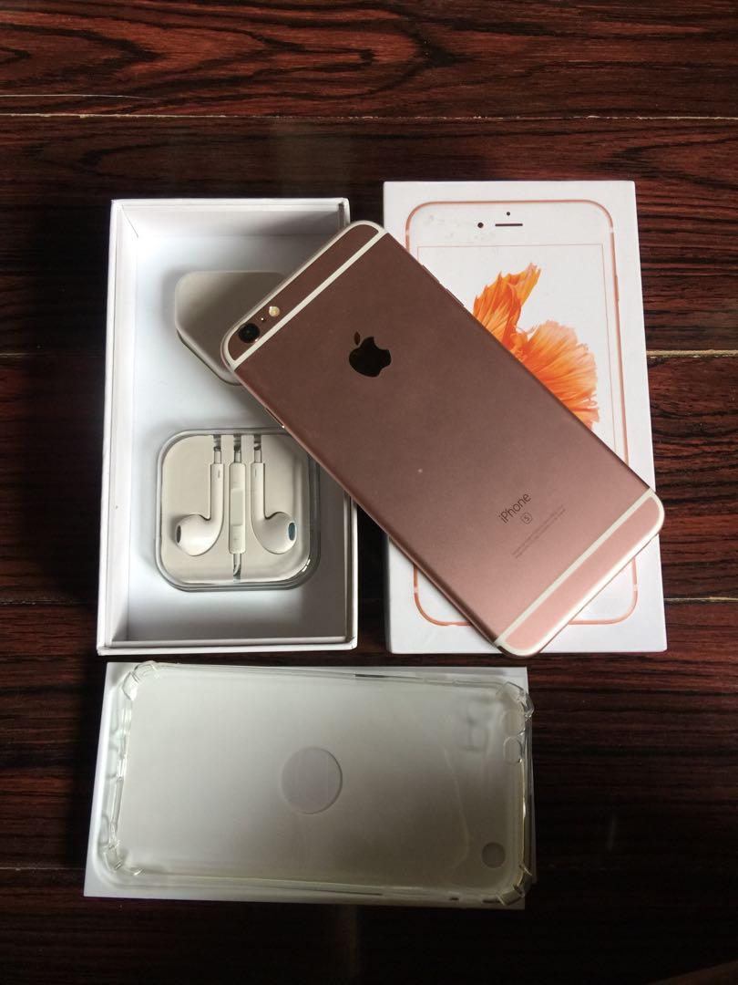 Iphone 6s Plus 128gb Rosegold Fullset Mulus Terawat Telepon Seluler Tablet Iphone Iphone 6 Series Di Carousell