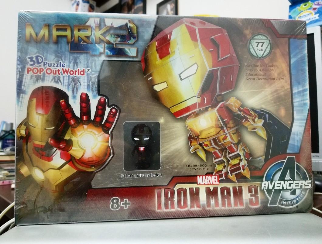 iron man 3d puzzle